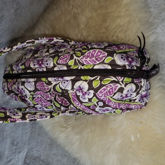 Vera Bradley Plum Petals Purse - Picture 2 of 16